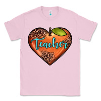Bubblegum Pink teacher heart Classic Tee - JahusDesignShop