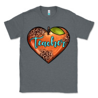 Charcoal Heather teacher heart Classic Tee - JahusDesignShop