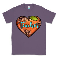 Lavender teacher heart Classic Tee - JahusDesignShop