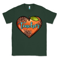Sports Green teacher heart Classic Tee - JahusDesignShop