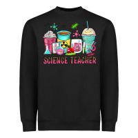 Black science teacher coffee cups Heavyweight Sweatshirt - Zillion Design Studio