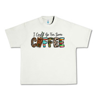 Pistachio i could go for some coffee Urban Heavy Tee - CowhideDigitalArt