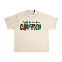 Sandshell i could go for some coffee Urban Heavy Tee - CowhideDigitalArt
