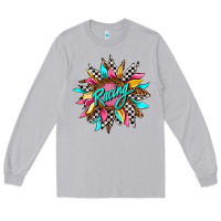 Moon Dust racing sunflower front Long Sleeve Tee - AdoDesignShop