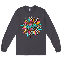 Smoke racing sunflower front Long Sleeve Tee - AdoDesignShop