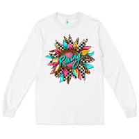 White racing sunflower front Long Sleeve Tee - AdoDesignShop