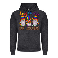 Vintage Black love gnomes no bounds Vintage Hoodie - JahusDesignShop