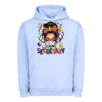 Pigment Grape Ice mardi gras school secretary caucasian messy bun Urban Hoodie - texasbilliewilder