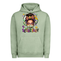 Pigment Oil Green mardi gras school secretary caucasian messy bun Urban Hoodie - texasbilliewilder