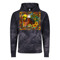 Cloud Black western horse and sunflower Vintage Hoodie - RanaPortraitStore