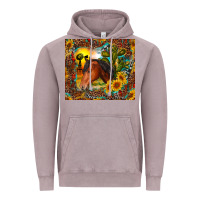 Vintage Zinc western horse and sunflower Vintage Hoodie - RanaPortraitStore