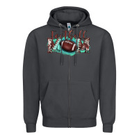 Smoke football mom Zipper Hoodie - BarkalooDesign