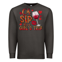 Smoke oh sip its a girls trip Premium Sweatshirt - NancyCooperArtShop