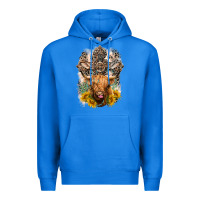 True Royal Western Heifer Cow with crosses Premium Hoodie - LillyAllenDesigns