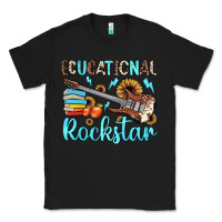 Black educational rockstar Classic Tee - JahusDesignShop