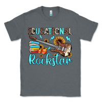 Charcoal Heather educational rockstar Classic Tee - JahusDesignShop