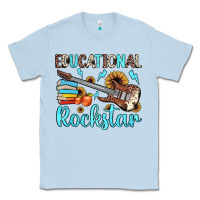 Dusty Blue educational rockstar Classic Tee - JahusDesignShop