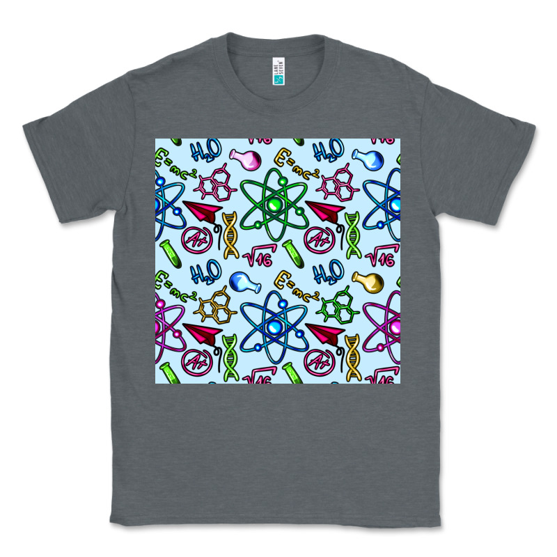 Science Teacher Seamless Pattern Classic Tee by BundleAndBundleShop | Teevron