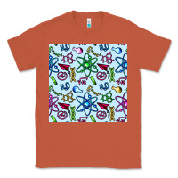 Copper Science Teacher Seamless Pattern Classic Tee - BundleAndBundleShop