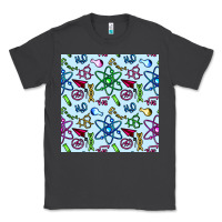 Smoke Science Teacher Seamless Pattern Classic Tee - BundleAndBundleShop