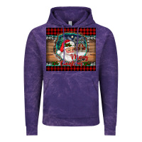 Cloud Purple merry christmas santa and farm Vintage Hoodie - RanaPortraitStore
