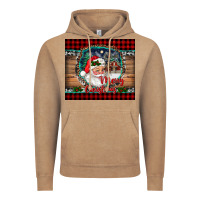 Vintage Coffee merry christmas santa and farm Vintage Hoodie - RanaPortraitStore