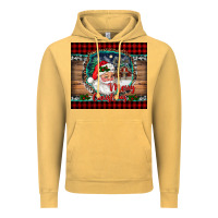 Vintage Mustard merry christmas santa and farm Vintage Hoodie - RanaPortraitStore