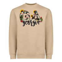 Mushroom georgia state cowhide serape cactus Heavyweight Sweatshirt - RanaPortraitStore