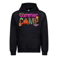Black summer camp Urban Hoodie - NancyCooperArtShop