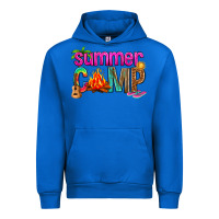 Cobalt summer camp Urban Hoodie - NancyCooperArtShop