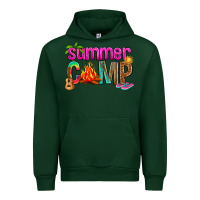 Forest Green summer camp Urban Hoodie - NancyCooperArtShop
