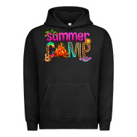 Pigment Black summer camp Urban Hoodie - NancyCooperArtShop