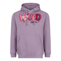 Lavender valentine's day loved john 3 16 Heavyweight Hoodie - MaliasSmallBusiness