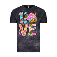 Cloud Black Love Easter Vintage Tee - Neo Western