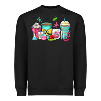Black science teacher coffee cups Heavyweight Sweatshirt - Zillion Design Studio