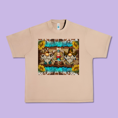 Western Gnome Tumbler Urban Heavy Tee Designed By Barkaloodesign