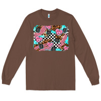 Chestnut race day background Long Sleeve Tee - AdoDesignShop