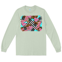 Matcha race day background Long Sleeve Tee - AdoDesignShop