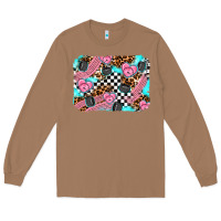 Toasted Coconut race day background Long Sleeve Tee - AdoDesignShop