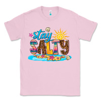 Bubblegum Pink stay salty Classic Tee - AdoDesignShop