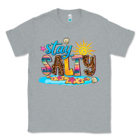 Heather Grey stay salty Classic Tee - AdoDesignShop
