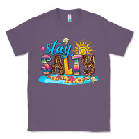 Lavender stay salty Classic Tee - AdoDesignShop