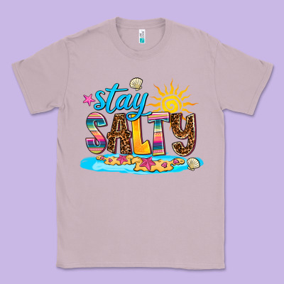 Stay Salty Classic Tee Designed By Adodesignshop