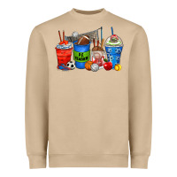 P.e. Teacher Coffee Cups Heavyweight Sweatshirt | Teevron