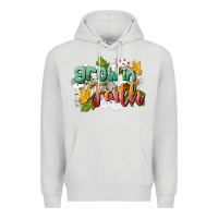 Dove Grey Grow In Faith Premium Hoodie - LillyAllenDesigns