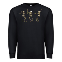 Black dancing skeletons Premium Sweatshirt - MaliasSmallBusiness