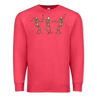 Cardinal dancing skeletons Premium Sweatshirt - MaliasSmallBusiness
