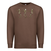 Chestnut dancing skeletons Premium Sweatshirt - MaliasSmallBusiness