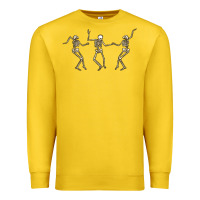 Lemon dancing skeletons Premium Sweatshirt - MaliasSmallBusiness