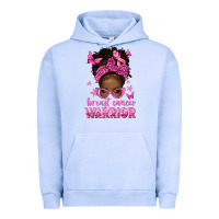 Pigment Grape Ice afro messy bun breast cancer warrior Urban Hoodie - texasbilliewilder